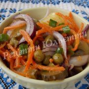 салат із морквою по-корейськи з огірком та картоплею