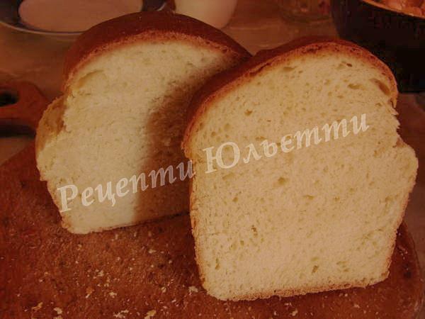 домашній білий хліб